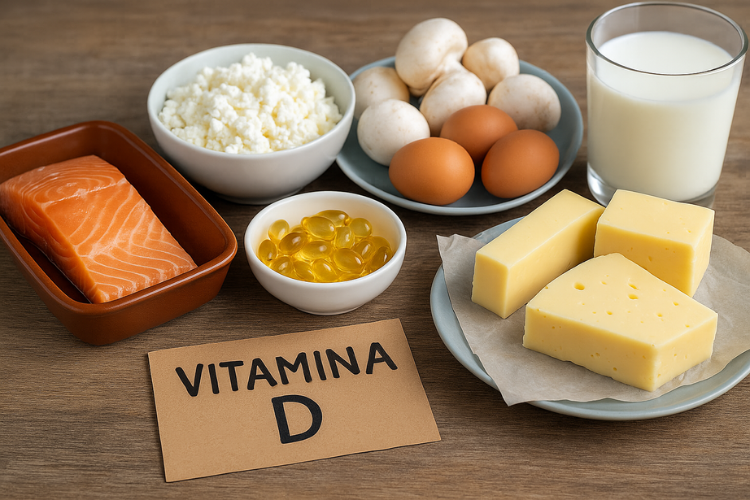 alimentos ricos em vitamina D