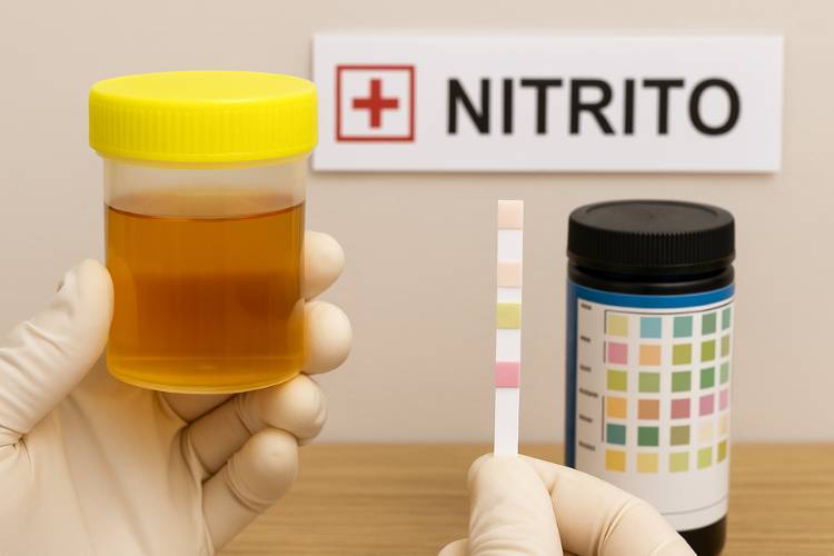 nitrito positivo na urina