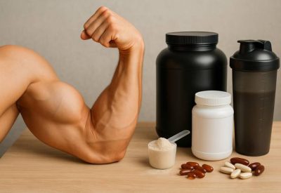 Suplementos para aumento de massa muscular