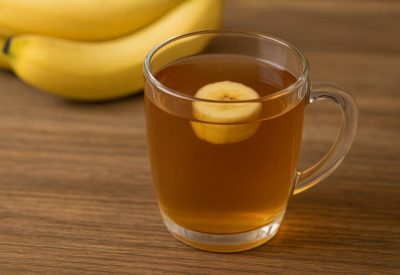 cha de banana vantagens