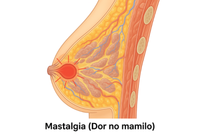 dor no bico da mama